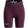 Dámske šortky Swix Pace High Waist Half Tights Plum S