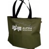 Alpha Industries Shopping bag nákupná taška dark olive Farba: zelená