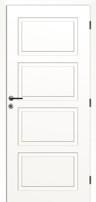 Solodoor Interiérové dvere SNOW 24 70P biele