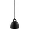 Normann Copenhagen Závesná lampa Bell, extra malá – čierna