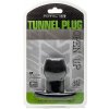 Perfect Fit Ass Tunnel Plug Silicone Black M