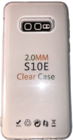 Púzdro MobilEu Transparentný obal silikónový na Samsung S10e TO64