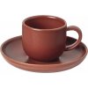 COSTA NOVA Pacifica Espresso šálky s podšálkami, objem: 0,07 litra, cayenne (6 ks)