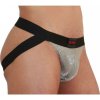 Burn - 001 jock shiny beige / black m