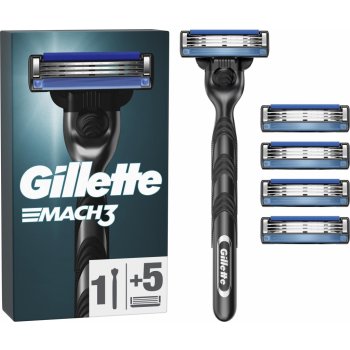 Gillette Mach3 + 5 ks hlavic