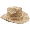Slamený klobúk so stuhou , Black Farba: Beige