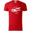 Still Plays With Planes - Tričko z organickej bavlny - 3XL ( Červená )