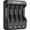 Nabíjačka batérií AlzaPower USB Battery Charger AP410B (APW-CHAPU410B)