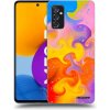 Picasee silikónový prehľadný obal pre Samsung Galaxy M52 5G - Bubbles