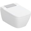 GEBERIT AquaClean Sela Square závesný elektronický bidet s keramikou, TurboFlush, 375 x 570 mm, biela/kryt lesklý chróm, s povrchom KeraTect, 146.250.21.1