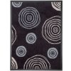 Meradiso 100325366 kruhy / čierna 60 x 80 cm
