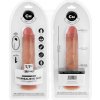 COCK MILLER - realistické dildo so sacím tanierom a diaľkovým ovládaním vibrácií 19,5 cm