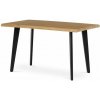 Autronic Ethereal HT-F4413 OAK Stůl 130 x 80 x 75 cm MDFdivoký dub kov černý lak