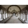 Samolepiaca vliesová fototapeta 3D starobylá chodba 375 x 250 cm
