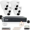 Základná súprava pre IP dohľad BCS 4x BCS-B-EIP12FR3(2.0) kamera DVR s 1TB HDD