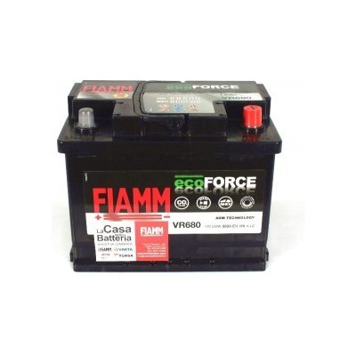 Fiamm ECOFORCE AGM 12V 60Ah 680A VR680