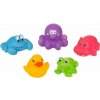 Hračky do kúpeľa Akuku morský svet - 5 ks