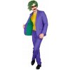 PÁRTY OBLEK FIALOVÝ JOKER PÁNSKY HALLOWEENSKY OBLEK M
