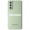 Picasee silikónový prehľadný obal pre Samsung Galaxy S21 FE 5G - Picasee - new logo - white