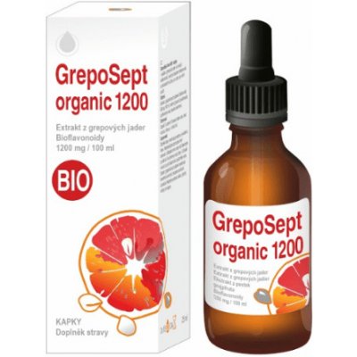 GrepoSept Organic BIO 1200 Grapefruit extrakt 25 ml