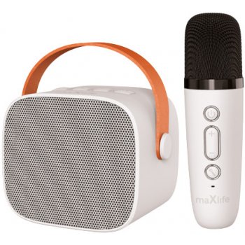 Maxlife MXKS-100 Bluetooth Karaoke Speaker biely