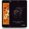 Picasee silikónový čierny obal pre Apple iPad mini 2019 (5. gen) - You are not alone