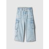 GAP Baby cargo baggy džínsy Modrá 2YRS Modrá Modrá