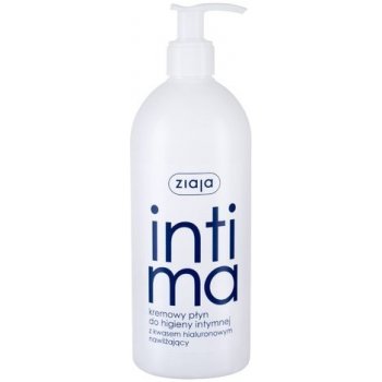 Ziaja Intimate Creamy Wash With Hyaluronic Acid Umývací krém na intímnu hygienu 500 ml