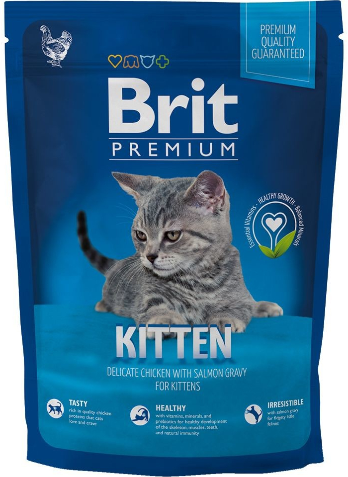 Brit PREMIUM Cat Kitten 8 kg od 27,6 € - Heureka.sk