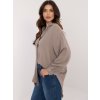 Blúzka D70032M11066D1 Sublevel Farba: Béžová - tmavo, Veľkosť: S/M