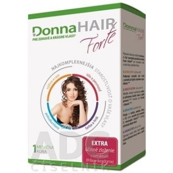 Donna Hair Forte 2 mesačná kúra 60 tabliet