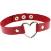 Obojok so srdiečkom Red Collar & Heart