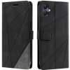 Knižkové puzdro Rhombus čierne – Samsung Galaxy A06