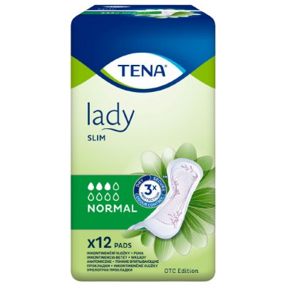 Tena Lady Slim Normal Inkontinenčné vložky 12 ks