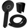 Mexen príslušenstvo - 1-bodový ručný sprchový set R-40, čierna, 785406052-70