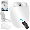 Japonský inteligentní bidet s dálkovým ovládáním, vyhříváním, sprškou, sušením, mycí funkcí a automatickým otevíráním prkénka – S kratší varianta Komfort L delší varianta 490 až 550 mm