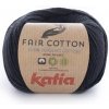FAIR COTTON Katia Farby FAIR COTTON: 02 čierna 100% bavlna