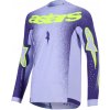 ALPINESTARS dres SUPERTECH SCENZ fialová/žltá fluo 2026 - 2XL