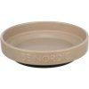 BE NORDIC keramická miska plytká, 0.3l / 16 cm, šedohnědá