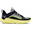 Basketbalová obuv Under Armour, FLOW FUTR X 3 čierna,reflexný neón,sivá, 44 EU