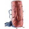 Deuter AIRCONTACT X 80+15 SL redwood-ink Červená batoh