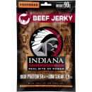 Indiana Jerky Beef Peppered Hovězí sušené maso s Pepřem 90 g