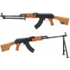 JG Airsoftový guľomet RPK-1101 - celokov, pravé drevo, EBB