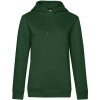 B&C Dámska mikina pre hlavu WW02Q Bottle Green M