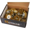 Hoteche HT591032 Sada drátěných kartáčů s nástavcem do vrtačky, 36 ks