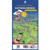 Ručně malovaná cyklomapa Kutnohorsko