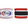 Boxerské bandáže Fairtex Handwraps 455 cm red/white/blue