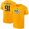 Pánske tričko Steven Stamkos #91 Nashville Predators Fanatics Authentic Stack Name & Number T-Shirt - Gold Veľkosť: XL