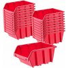 Nádoby Kadax K6450 15,5 x 10 x 7 cm červené 20 kusov