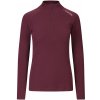 Aclima WarmWool Mock Neck w/zip Women, Fig - dámské funkční triko M